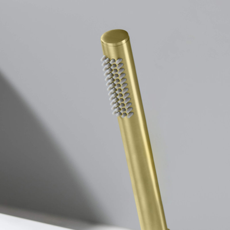 Handheld Shower Head 1.75 GPM GPM, Brushed Gold