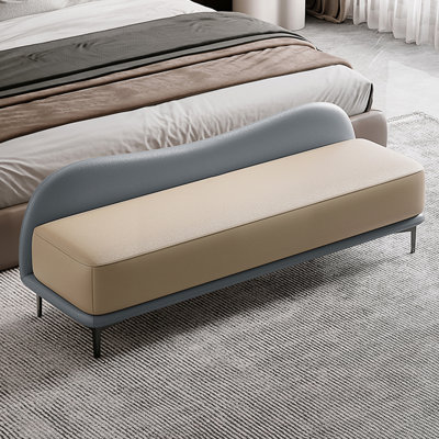 Banc avec revêtement