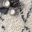 Tapis à motif géométrique blanc cassé Asusus-49713219