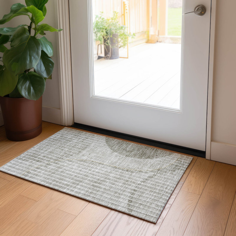 Tapis intérieur / extérieur Chevella avec envers antidérapant, Rectangle 1 pi 8 po x 2 pi 6 po