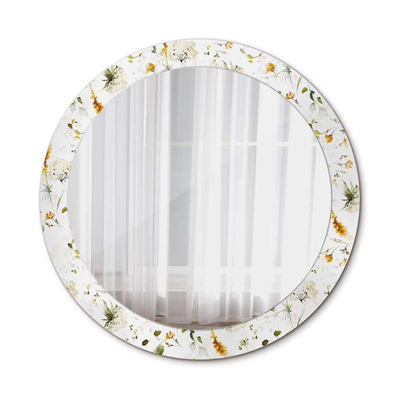 Huldar Glass Flat Wall Mirror