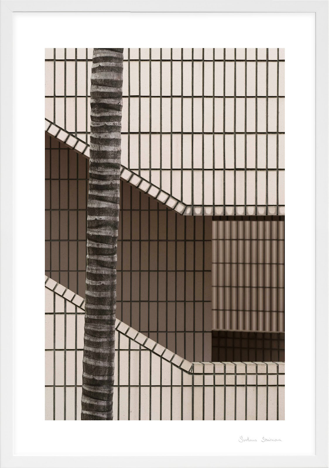 Loui "Hong Kong 2" Photo Print, White, 38" H x 26.5" W x 1.25" D