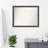 Hardwood Chocolate Narrow WoodBathroom Vanity Non-Beveled Wall Mirror-1589767416