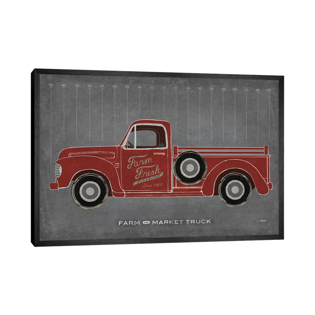 Farm Truck - Print on Canvas