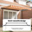Brayden Studio Retractable Door / Window Awning-1039097790-1039097776