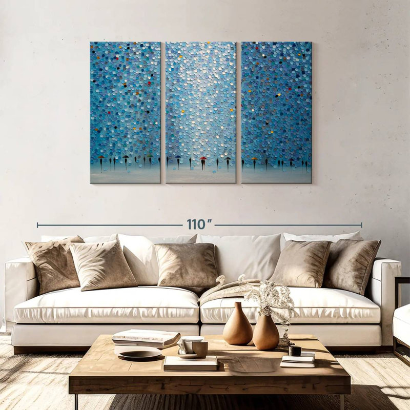 Leisha 8 Umbrellas, 48" H x 74" W