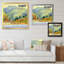 «Autumn Lake», peinture sur toile-2567076-2567078