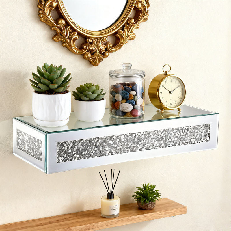 Glass Accent Shelf