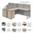 Easy Office Benching Workstation - Reversible-115667031