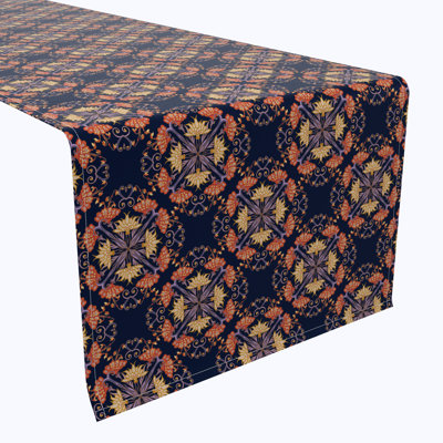 Table Runner, 100% Cotton, Floral 37