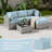 9 Pcs Outdoor Patio Cushions Covers With 4 Size，Covers Only-1534478237