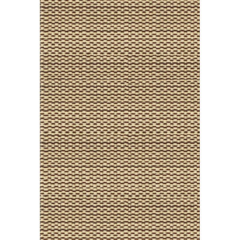 Brown & Cream Indoor / Outdoor Area Rug - UV Resistant, Reversible, 100% Recycled Material, Rectangle 4' x 6'