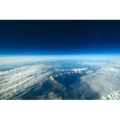 Aerial View Of The Earth - Wrapped Canvas Print