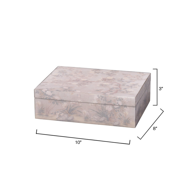 Garland Decorative Box, Lavender