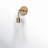 Gena Steel Armed Sconce-24447624
