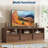 Mid Century Modern TV Stand for 65 70 75 Inch TVs, Industrial Entertainment Center with 3 Drawers & Open Shelves, Sturdy MDF for Living Room & Bedroom-181476220