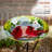 Aliyah-Lilly Glass Birdbath
