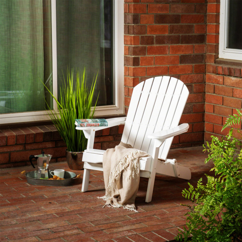 Chaise Adirondack Malibu (sans la table), Blanc