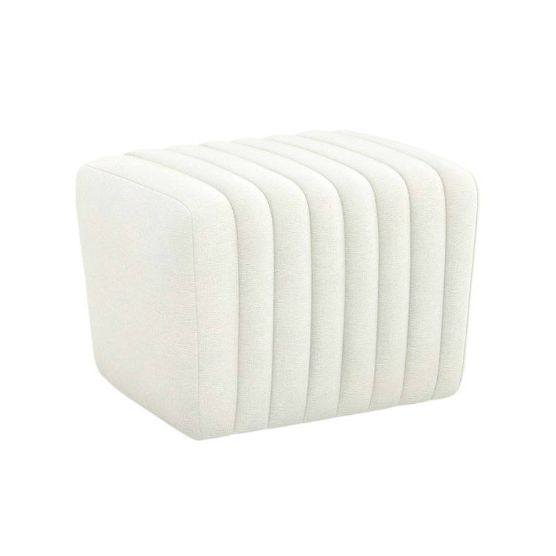 Channel Pouf, Shell Chenille