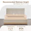 Lit plateforme tapissier Modern Boucle-1685264500-1685264502