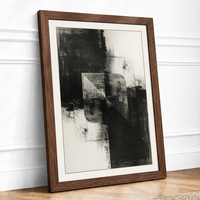 Urban Fragments Industrial - Framed Print, A1 - 84.1 x 59.4 cm, Walnut