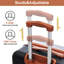 Valise Hardshell 2 pièces + valise à roulettes avec verrou TSA léger 20 po + 24 po