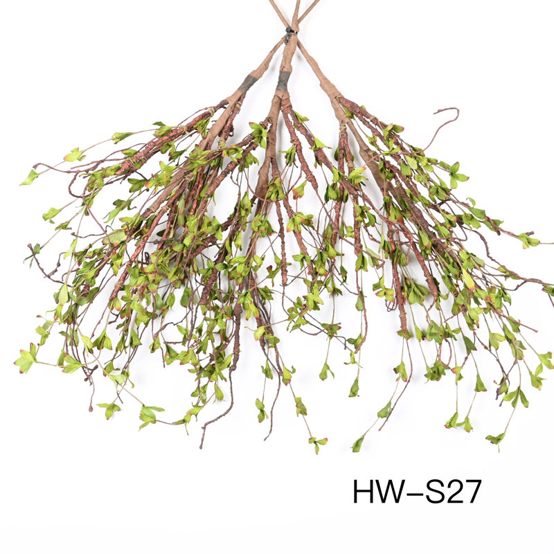 Wood Twig Arrangement, Green