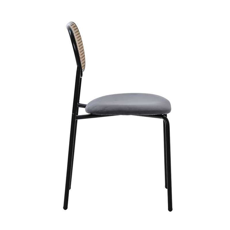 2 Alecsis Side Chairs in Grey