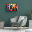 «Animals Colorful Cat 4 on Canvas» par Ray Heere, reproduction-522391200