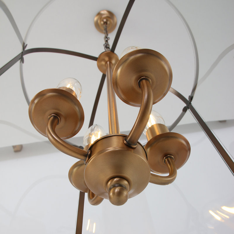 Quakertown 4 - Light Lantern Pendant, Bronze