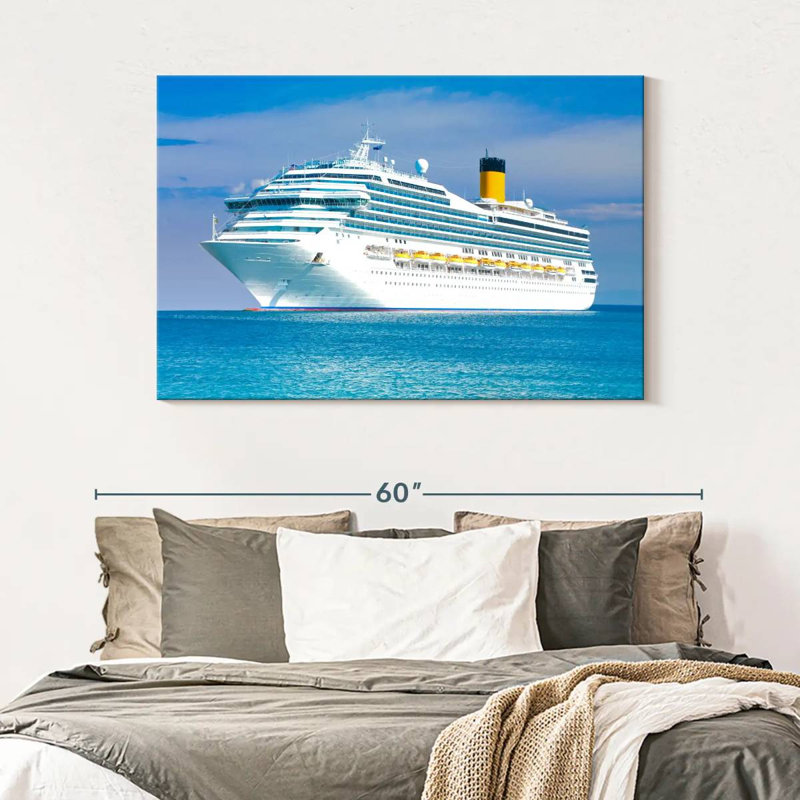 Mehar Large Ship, 32" H x 48" W