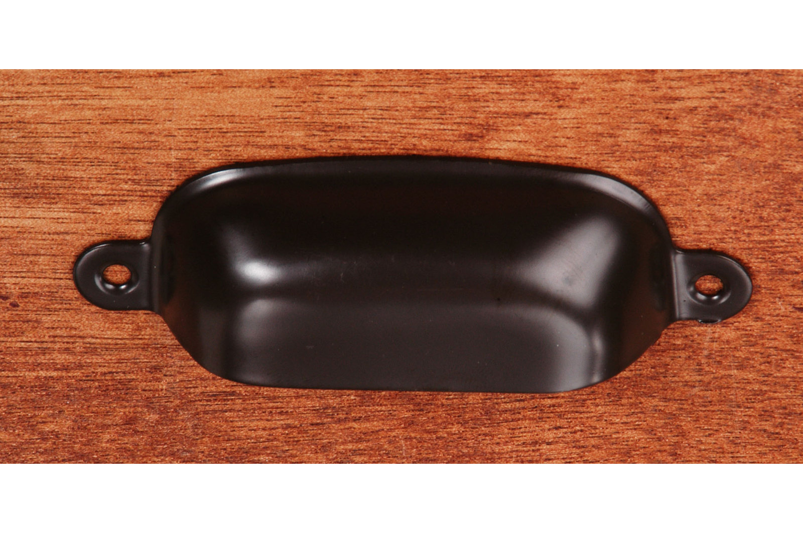CF Series Flat Box Cup Pull, Oil Rubbed Bronze