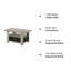 Akuna Sled Coffee Table with Storage