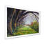 Vue originale de l'huile d'une grande rangée d'arbres Chamchuri - peinture sur toile-67383043-67383038