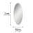 Corby Oval Mirror