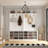 Pasko Hall Tree 63'' Wide with Bench and Shoe Storage