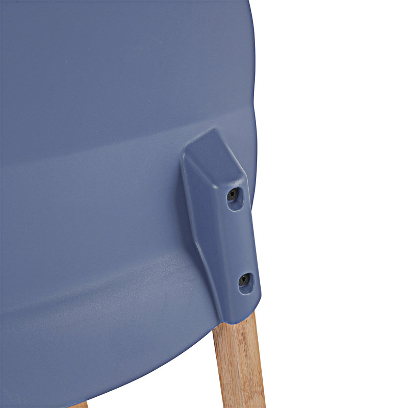 Chaise d'appoint (ensemble de 4), Bleu