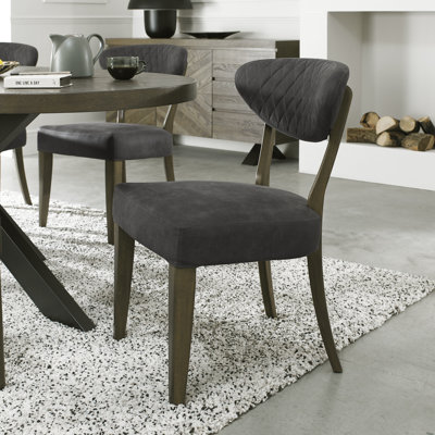 Maestas Side Chair in Dark Grey