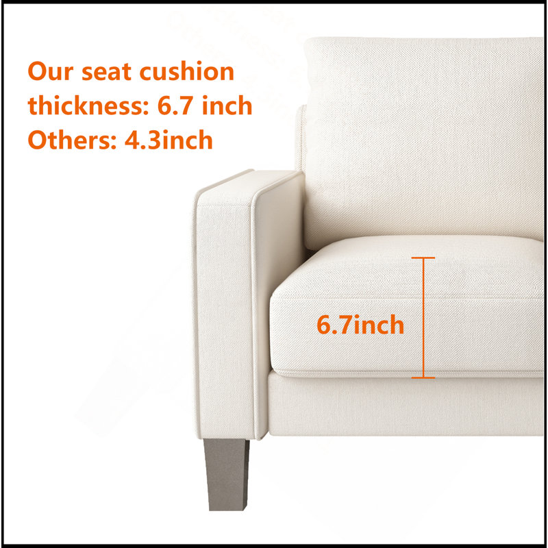 Canapé Modern Living Furniture, Gris, Beige