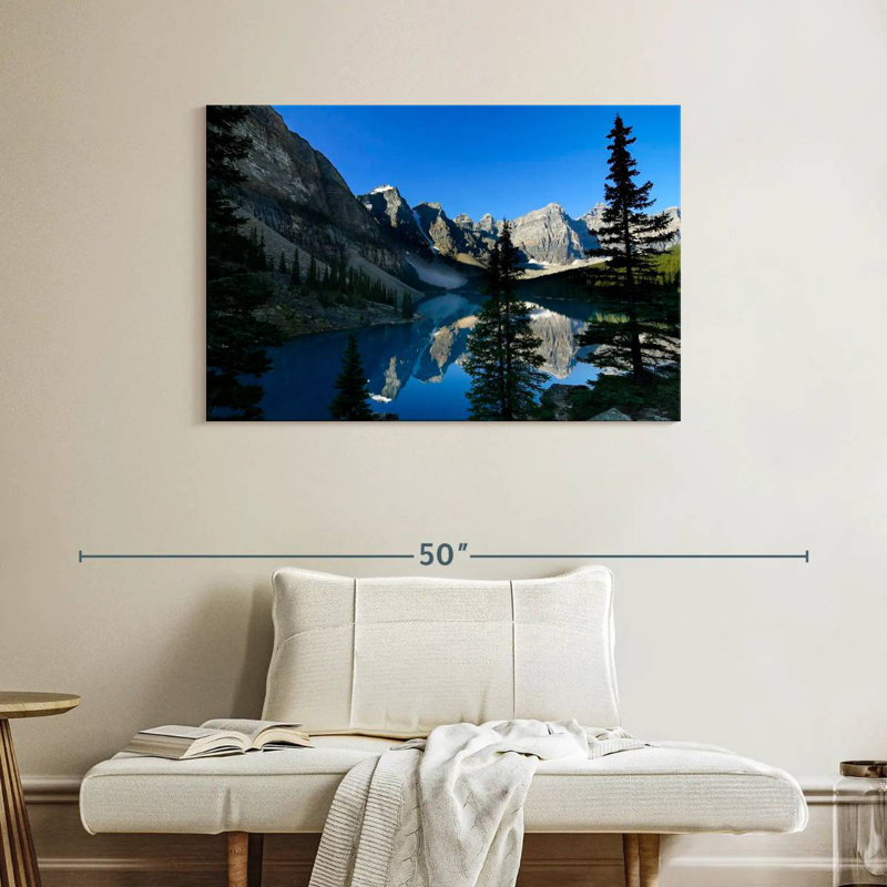 Alvord Peaceful Moraine Lake, H 26 po x l 39 po