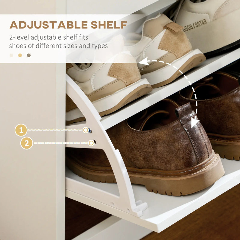 10 Pair Shoe Storage Cabinet