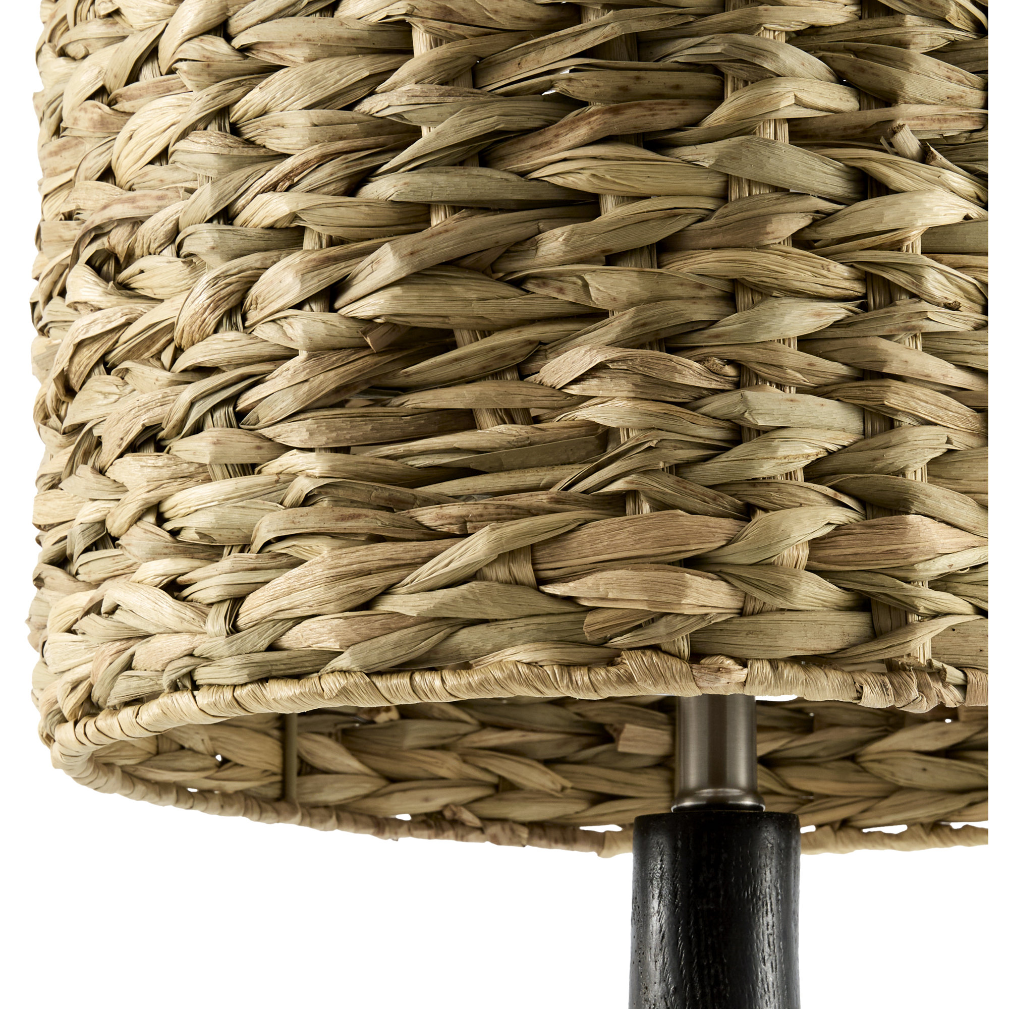 Claudette Resin Table Lamp, Black