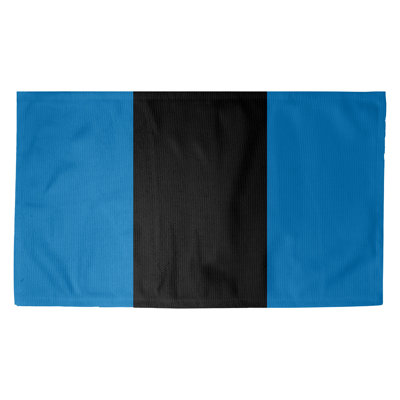 Tapis à rayures bleu/noir