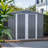 8 ft. W x 6 ft. D Metal Storage Shed