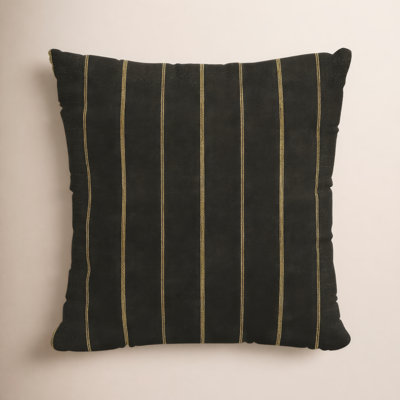 Clara Striped Cotton Pillow Cover