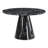 Mishele Round Dining Table in Black
