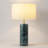 22.4" Modern Marble Table Lamp