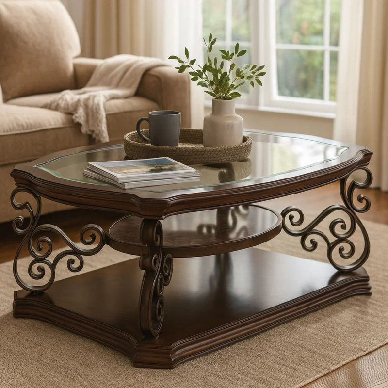 Table basse avec rangement Gennaro