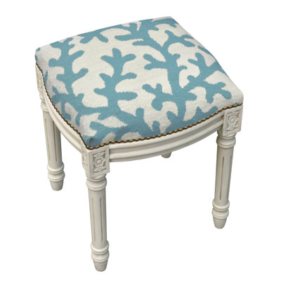 Liev Solid Wood Accent Stool
