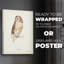 Tawny Owl - Impression sur toile seulement - NON CADRE-705101096